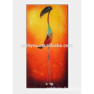 Handmade Abstract Acrylic Animal Oil Painting